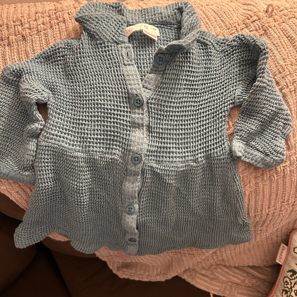 Zara Waffle Knit Shacket